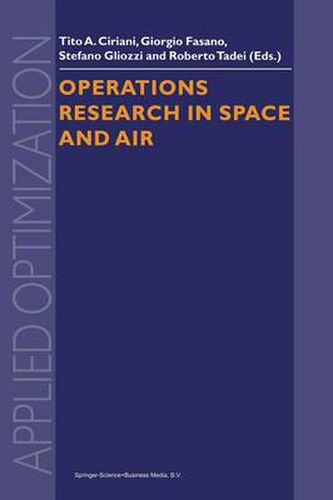 Cover image for Operations Research in Space and Air