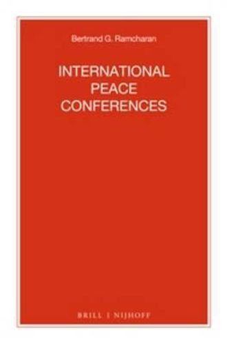 Cover image for International Peace Conferences