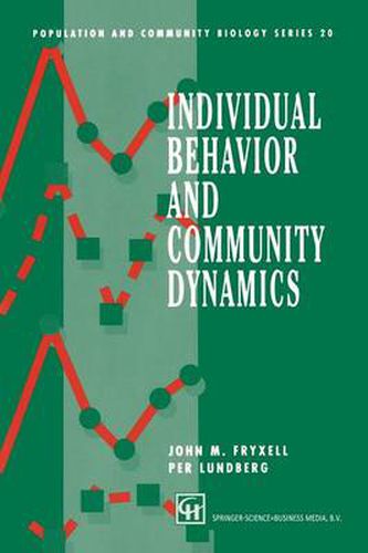 Cover image for Individual Behavior and Community Dynamics