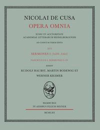 Cover image for Nicolai de Cusa Opera omnia / Nicolai de Cusa Opera omnia