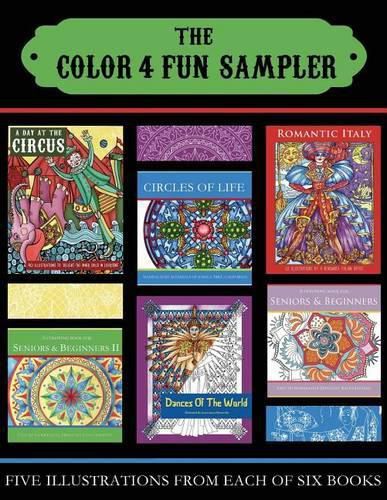 Cover image for The Color 4 Fun Sampler: Five Illustrations from Each of Six Books