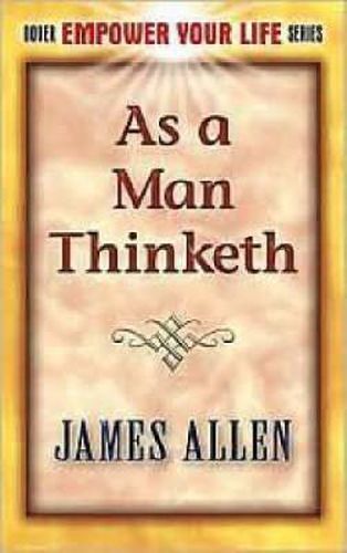 Cover image for As a Man Thinketh