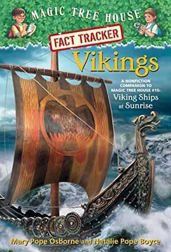 Cover image for Vikings: A Nonfiction Companion to Magic Tree House #15: Viking Ships at Sunrise