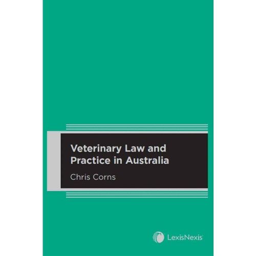 Cover image for Veterinary Law and Practice in Australia