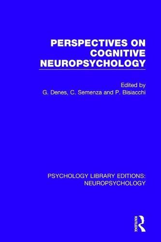 Cover image for Perspectives on Cognitive Neuropsychology