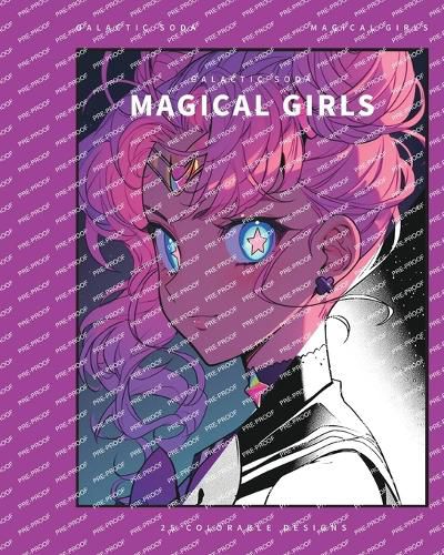 Cover image for Magical Girls (Coloring Book)