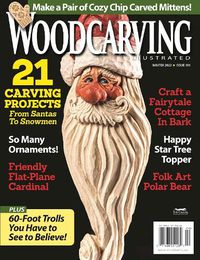 Cover image for Woodcarving Illustrated Issue 101 Winter 2022