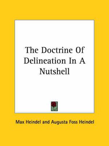 Cover image for The Doctrine of Delineation in a Nutshell