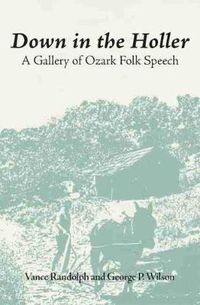 Cover image for Down in the Holler: A Gallery of Ozark Folk Speech