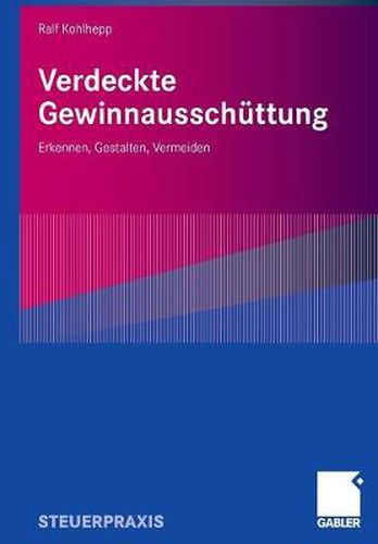 Cover image for Verdeckte Gewinnausschuttung: Erkennen, Gestalten, Vermeiden