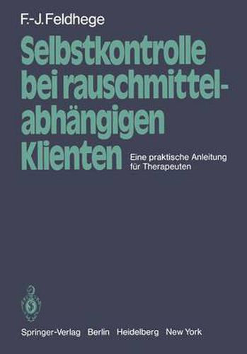 Cover image for Selbstkontrolle Bei Rauschmittelabhangigen Klienten