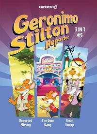 Cover image for Geronimo Stilton Reporter 3 in 1 Vol. 5