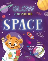 Cover image for Glow Coloring: Space