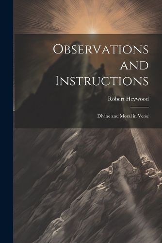 Cover image for Observations and Instructions