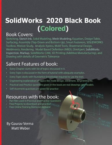 Cover image for SolidWorks 2020 Black Book (Colored)