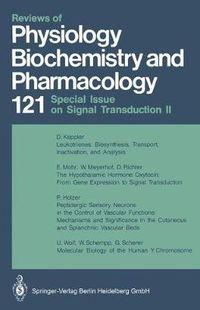 Cover image for Reviews of Physiology Biochemistry and Pharmacology