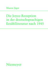 Cover image for Die Joyce-Rezeption in Der Deutschsprachigen Erzahlliteratur Nach 1945
