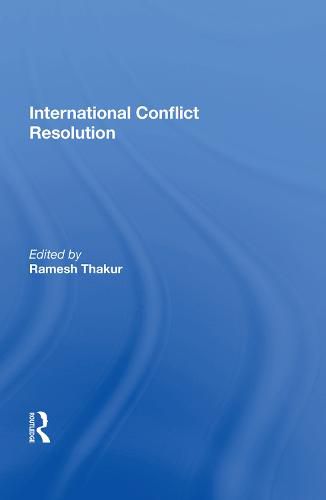 Cover image for International Conflict Resolution