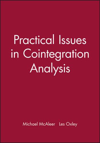 Cover image for Practical Issues in Cointegration Analysis