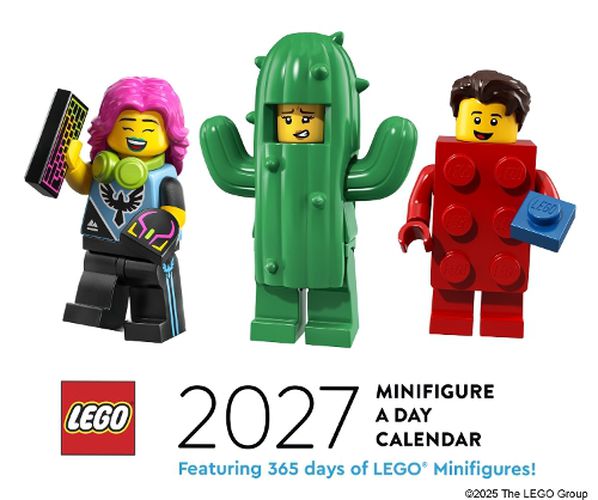 Cover image for LEGO Minifigure a Day 2027 Daily Calendar