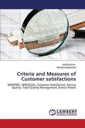 Cover image for Criteria and Measures of Customer Satisfactions