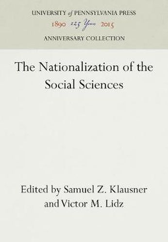 Cover image for The Nationalization of the Social Sciences