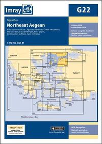 Cover image for Imray Chart G22: Northeast Aegean Sea