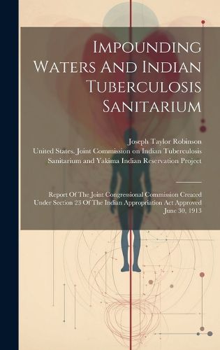 Cover image for Impounding Waters And Indian Tuberculosis Sanitarium