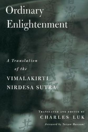 Cover image for Vimalakirti Nirdesa Sutra