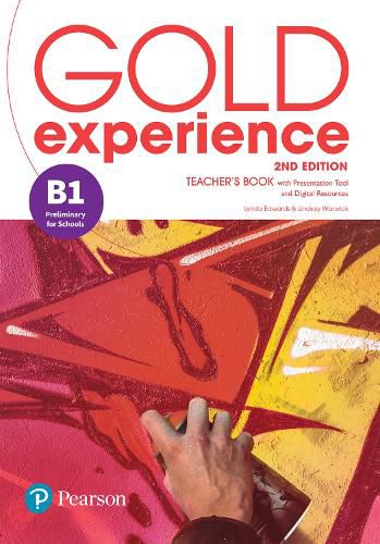 Cover image for Gold Experience 2ed B1 Teacher's Book & Teacher's Portal Access Code