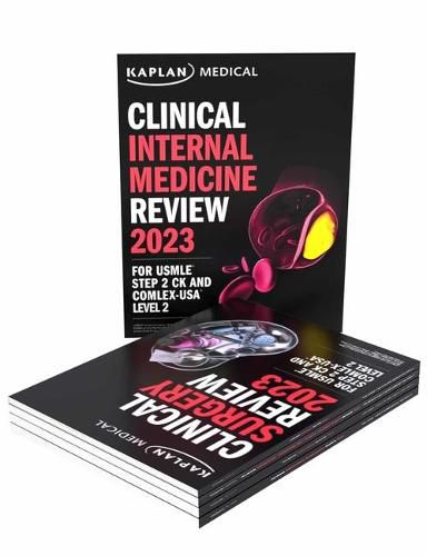 Clinical Medicine Complete 5-Book Subject Review 2023: For USMLE Step 2 CK and COMLEX-USA Level 2