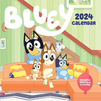 Cover image for Bluey 2024 Wall Calendar