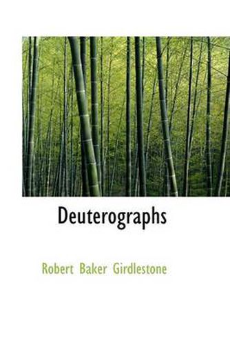 Cover image for Deuterographs