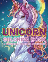 Cover image for Unicorn Coloring Book