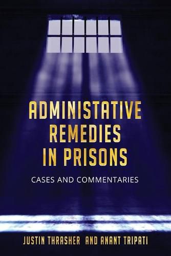 Cover image for Administative Remedies in Prisons