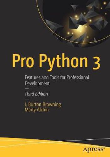 Cover image for Pro Python 3: Features and Tools for Professional Development