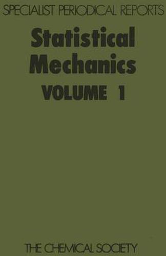 Cover image for Statistical Mechanics: Volume 1