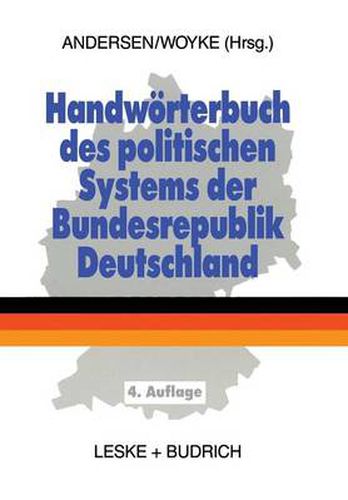 Handwoerterbuch Des Politischen Systems Der Bundesrepublik Deutschland