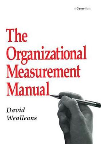 Cover image for The Organizational Measurement Manual