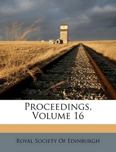 Cover image for Proceedings, Volume 16