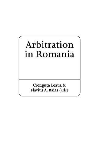 Cover image for Arbitration in Romania: A Practitioner's Guide