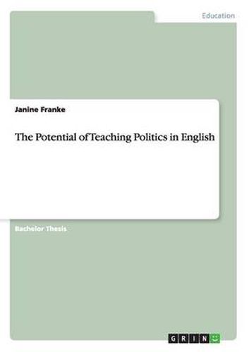 Cover image for The Potential of Teaching Politics in English