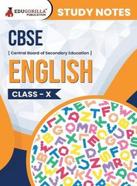 Cover image for CBSE CLASS X - ENGLISH