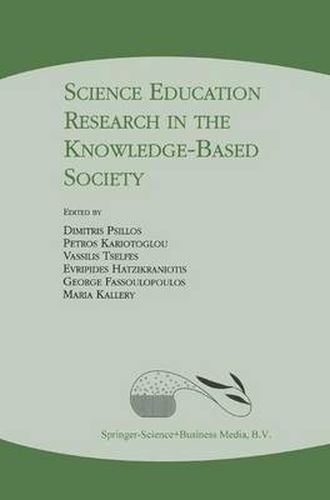 Cover image for Science Education Research in the Knowledge-Based Society