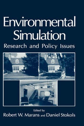 Cover image for Environmental Simulation: Research and Policy Issues