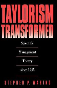 Cover image for Taylorism Transformed