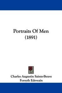 Cover image for Portraits of Men (1891)