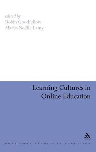 Cover image for Learning Cultures in Online Education