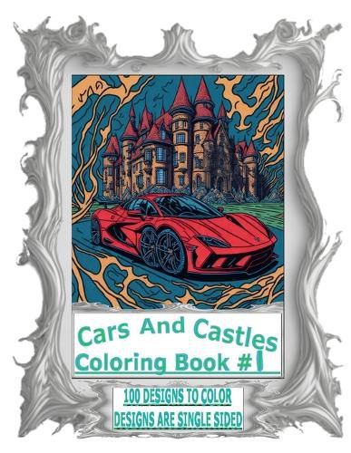 Cover image for Cars And Castles Coloring Book #1