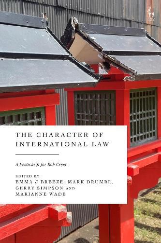 Cover image for The Character of International Law